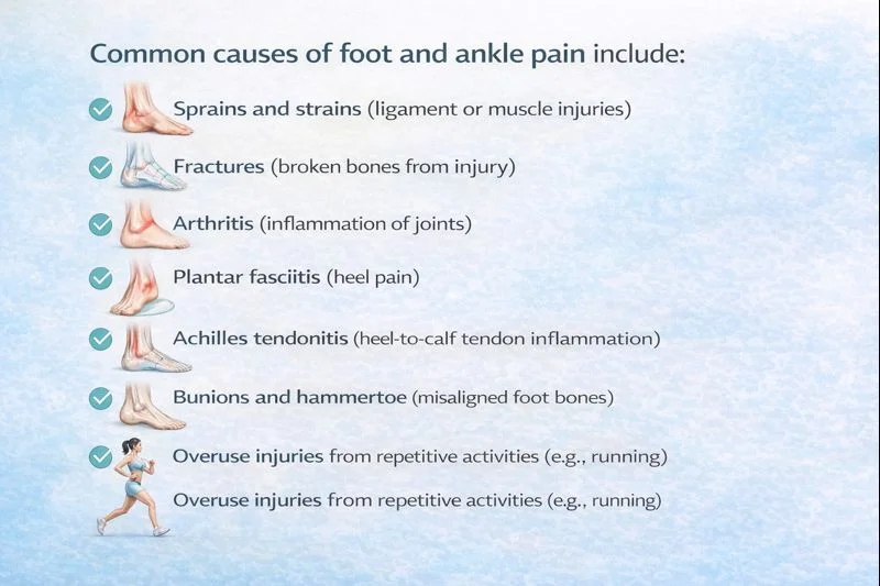 Common Causes of Foot and Ankle Pain